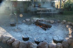 20140705-Campfire Cooking at Quilpie Med