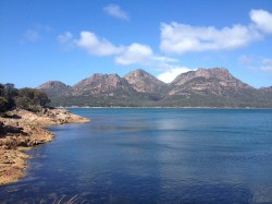 20160317 Freycinet NP from Coles Bay Med
